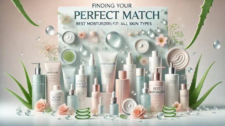 Finding Your Perfect Match Best Moisturizers for All Skin Types