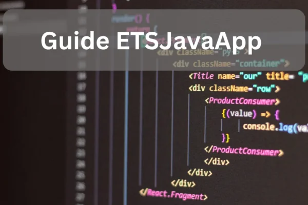 Guide ETSJavaApp 