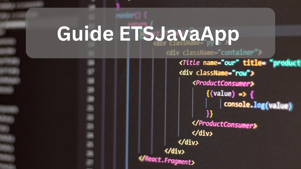 Guide ETSJavaApp 