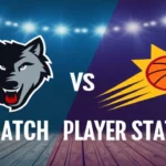 Timberwolves vs Phoenix Suns Match Player Stats 