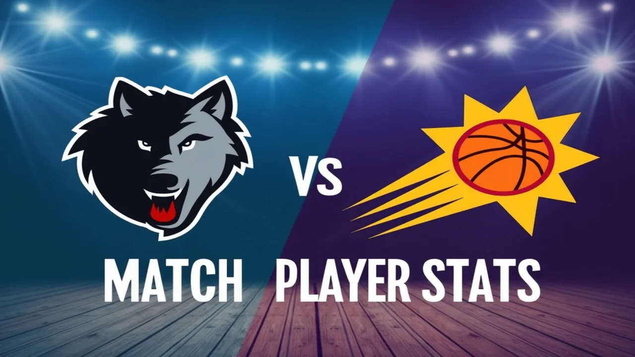 Timberwolves vs Phoenix Suns Match Player Stats 